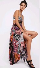 New $228 Free People California Love Maxi Dress - Botanic - Sz 0