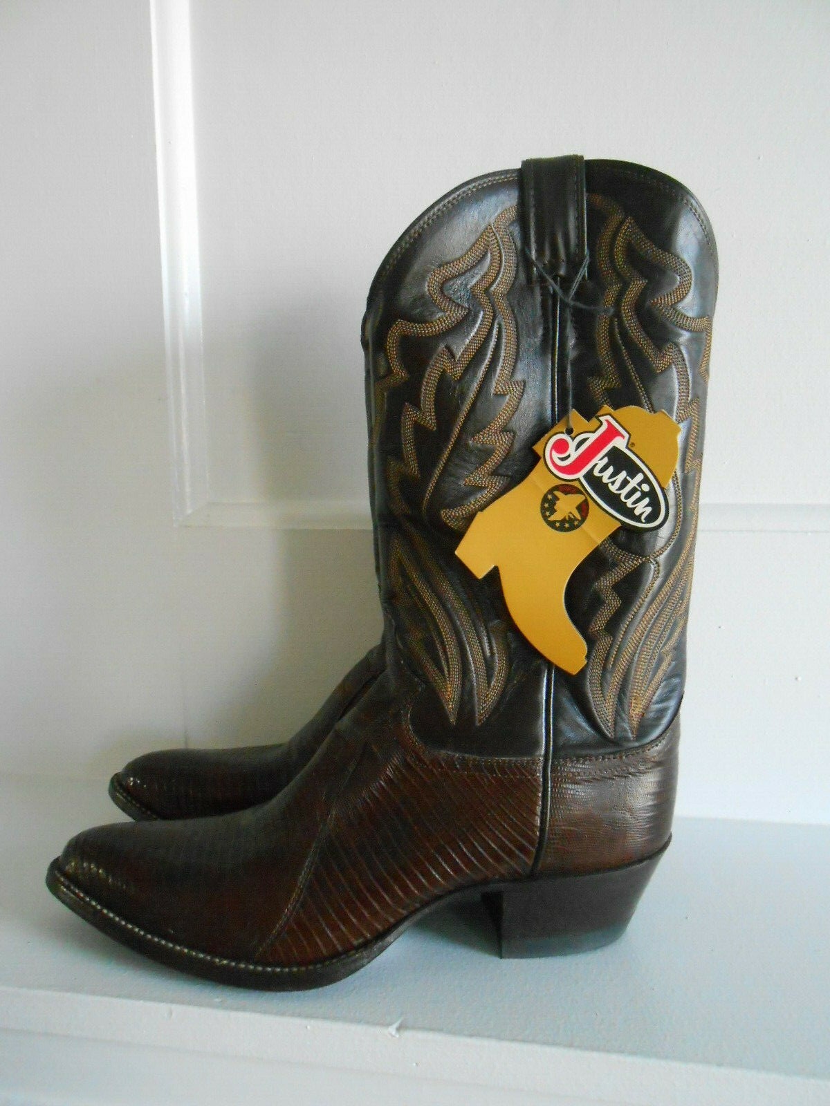 bota vaquera country cuadrada para mujer