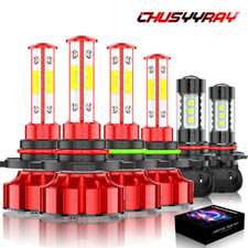 6x 6000k Led Faro Luz Antiniebla For 2003-06 Chevy Silverado 1500 2500 3500 Hd 6x 6000k Led Faro Luz Antiniebla For 2003-06 Chevy Silverado 1500 2500 3500 Hd