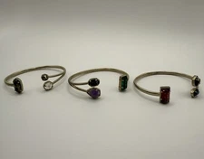 Kendra Scott set of 3 bracelets Cammy pinch Cuff