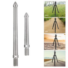 Metal Spike Mount For Tripod Monopod With 3/8 Inch Screw Thread Camera Acces
