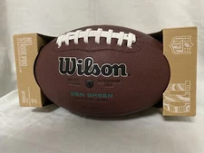 Wilson NFL Ignition Pro Eco Football Green Gen Football Rare NIB Official Size