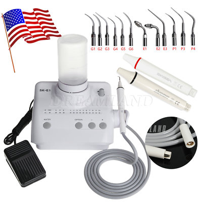 SEASKY Dental Ultrasonic Piezo Scaler W/ Handpiece 5*Tips Fit EMS - Foto 7