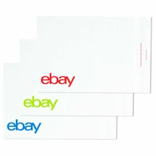 NEW EBAY Branded Polyjacket Envelopes 10 x 12.5 inch 102 Colorful SHIPPING BAGS