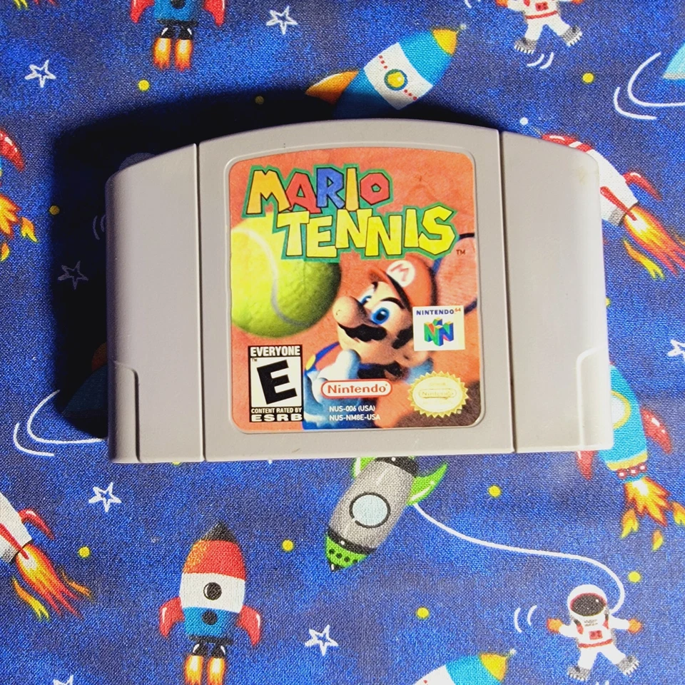 Mario Tennis Nintendo 64 N64 2000 Authentic Tested - Image 3 of 4