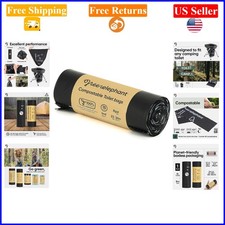 Biodegradable Camping Toilet Bags, 8 Gal, 15 Pack, Eco-Friendly, Unscented