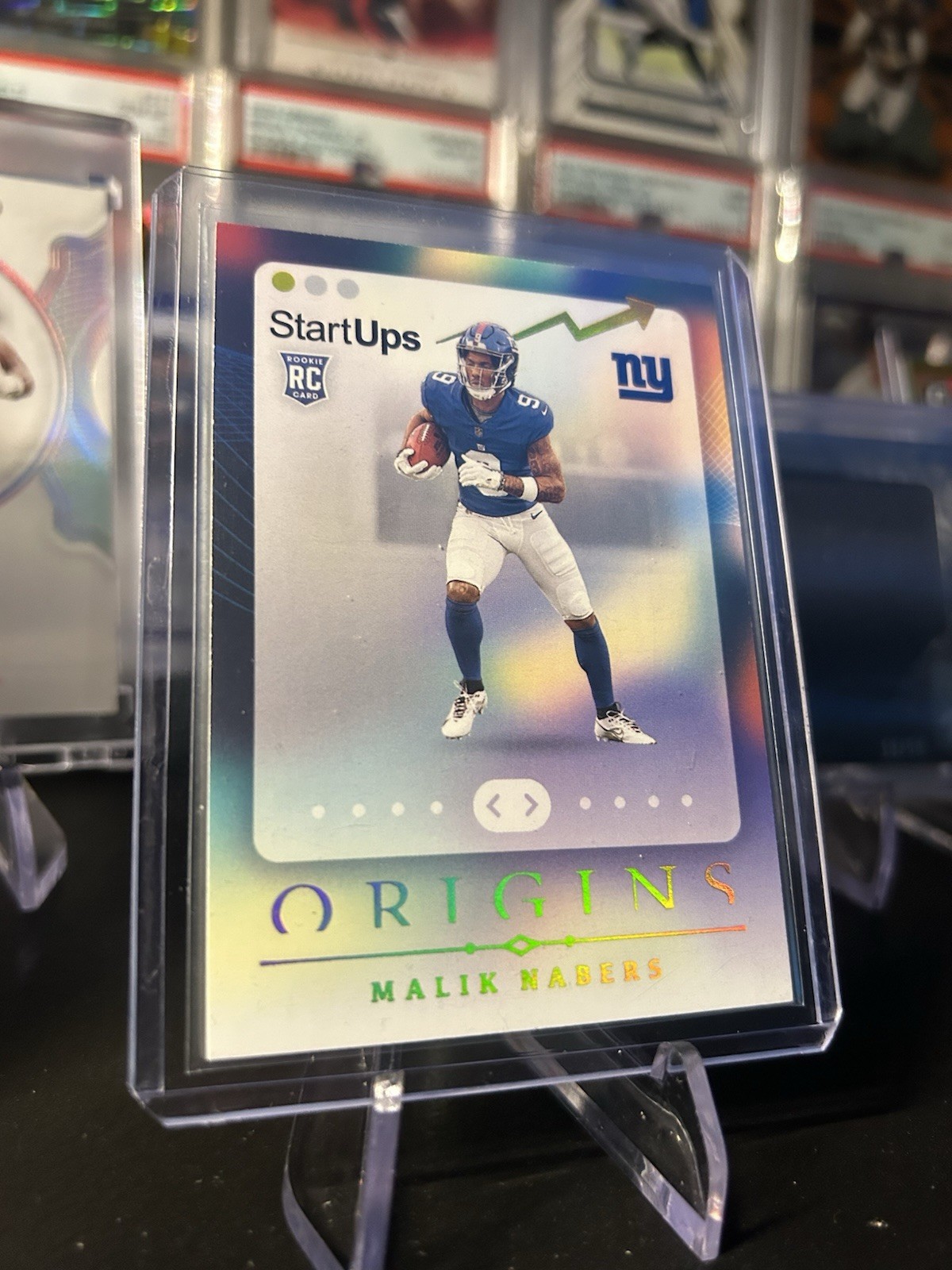 2024 Panini Origins - Start-Ups Malik Nabers #7 (RC)