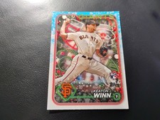 Keaton Winn 2024 Topps Holiday San Francisco Giants Insert Rookie RC Card #H164. rookie card picture