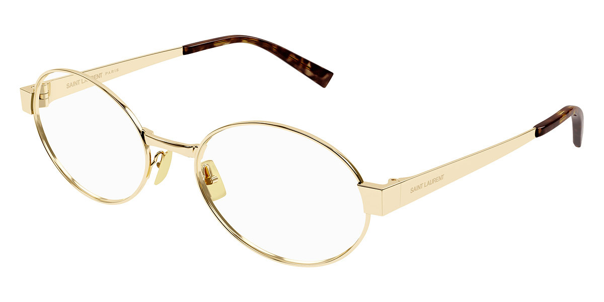 Saint Laurent SL 692 OPT Eyeglasses Women Gold 55mm New 100