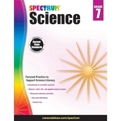 Spectrum Science, Grade 7: Volume 59, Spectrum