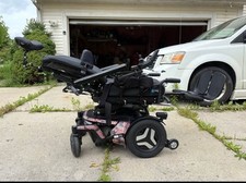 PERMOBIL F3 CORPUS POWER WHEELCHAIR, TILT, RECLINE, SEAT ELEVATION, LEGRESTS.