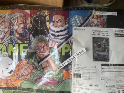 ONE PIECE Card Game Official Playmat Limited Edition Vol. 4 w