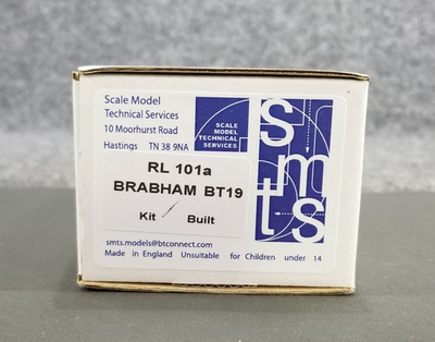 #ad #ad SMTS 1 43 Scale White Metal Model Kit RL 101a Brabham Repco BT19 $129.95