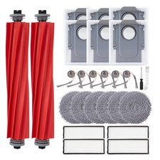 26Pcs Accessories Replacement Kit Compatible With Roborock QV 35A / QV 35S Ro...