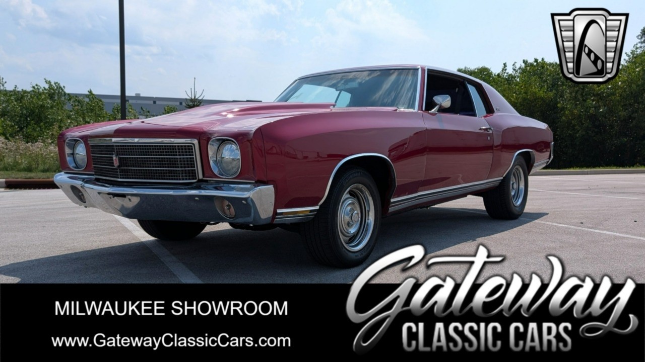 1970 Chevrolet Monte Carlo for sale in Franksville Wisconsin