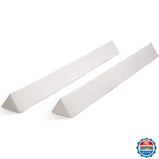 Delta Children Extra Long Foam Bedrail Bumper 2-Pack White for Toddlers  Kids