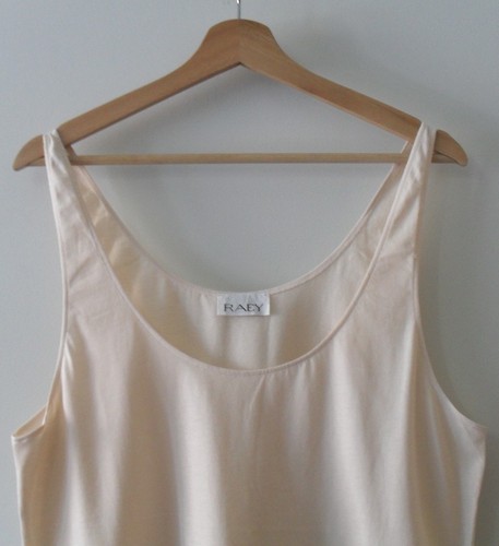 RAEY - Light Pink Organic Cotton Tank Top Size 10 UK 38 EU - Picture 3 of 6