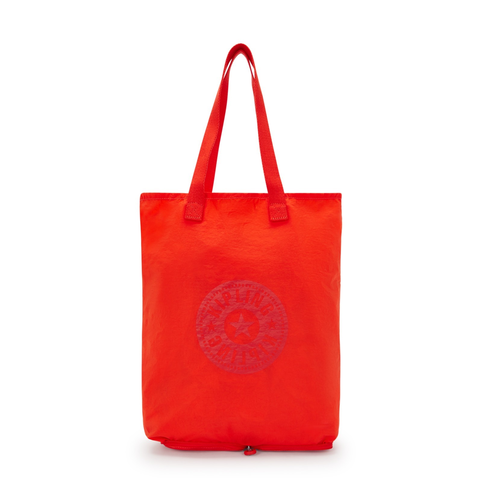 Kipling HIP HURRAY 5 Foldable Tote - Open Orange HIP RRP £39