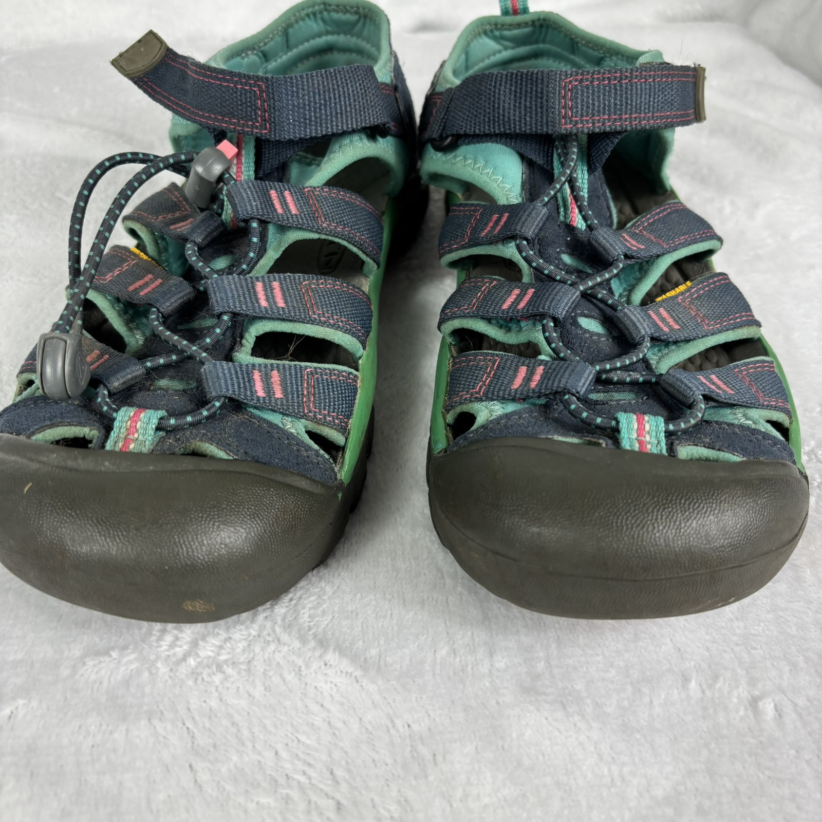 Sandali Keen ragazzo uomo taglia 5 blu lavabili da trekking outdoor