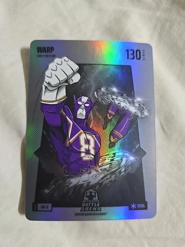 Bo Jackson Battle Arena `WARP` Lamar Jackson Silver Battle Foil #SBF-8 130 Power