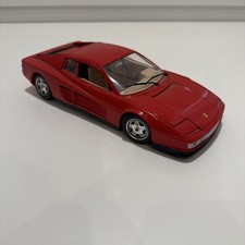 1984 Ferrari Testarossa MKI Monodado Monospecchio Red in 1:18 scale