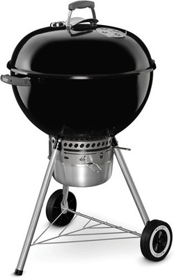 Weber Original Kettle Premium Charcoal Grill, 22-Inch, Black   Outdoor BBQ Grill