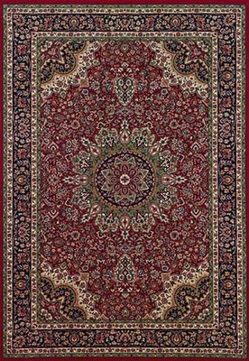 8 Round Sphinx Persien Red Oriental 116R Area Rug New - Approx 8'