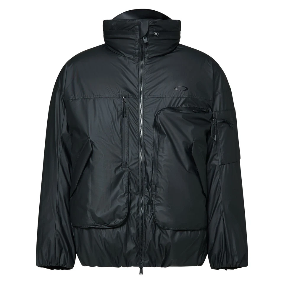 Oakley Mthod Veste Isotherme Fonctionnelle Homme Parka Coupe-Vent Polyester Noir - Photo 1/1