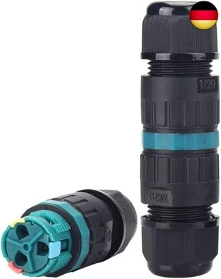 BHSKJSZ Weatherproof IP68 Screw-Free Waterproof Cable Connector with Quick Installation