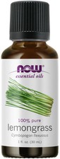 NOW Essential Oils - Lemongrass Oil 1 fl oz 30 ml 
