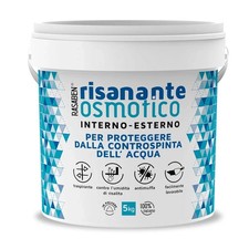 RASABEN -Risanante Osmotico, Stucco in Polvere per Risanamento di Murature Umide