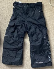 Columbia Omni-Heat Snow Pants Ski Kids Youth XXS Black Snowboard