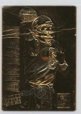 1993 Action Packed Quarterback Club 24 Kt Gold Mint /2500 Troy Aikman HOF 1dm7