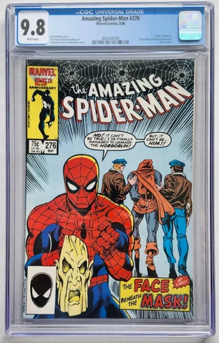 Amazing Spider-Man #276 - Marvel - 1986 - Flash Thompson as Hobgoblin - CGC 9.8