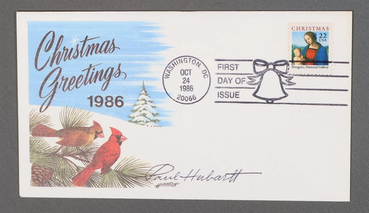 Seasonal, Christmas Uncertified US First Day Covers (1981-1990