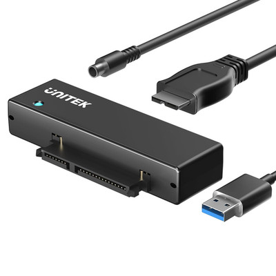 Unitek USB 3.0 to SATA III Hard Drive Adapter External Kit Cable for 2.5 3.5 Inc