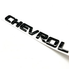 Gloss Black Tailgate Letter For Silverado Emblem Rear Liftgate Nameplate Badge Gloss Black Tailgate Letter For Silverado Emblem Rear Liftgate Nameplate Badge