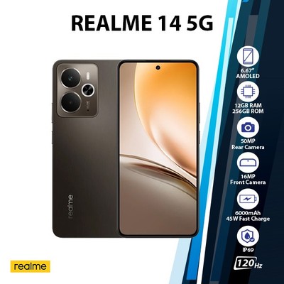 realme 14T 5G スマートフォン本体 新品未開封 realme 14T 5G 8GB+256GB グローバル版 realme 14T