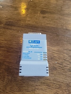 LANART Ett1101 10BASE-T Link Alert MicroTransceiver Z