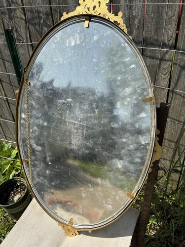 1900er Bubble Glas Portrait Landhaus Kern Vintage viktorianisch klassisch einzigartig Wohndeko - Bild 6 von 6