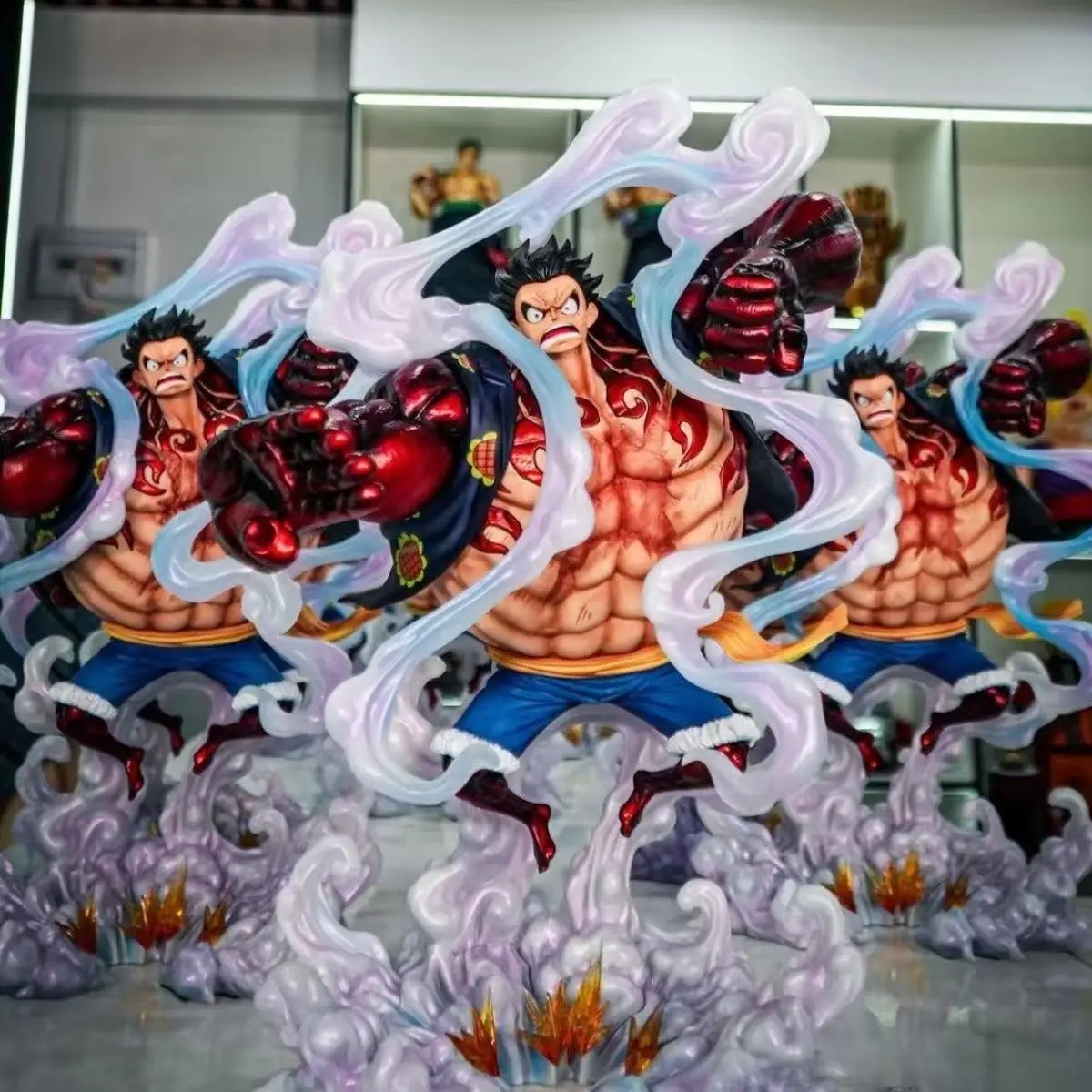 Figura de acción de PVC One Piece Gear 4 Luffy 1/6 mono D. Luffy estatua juguete de anime