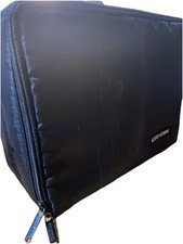 VTG 90s Case Logic CD Carrying Case Black Nylon Strap Circa 1990s Y2K EUC