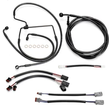 Prewired 16″ Handlebar Cable Kit for 2017–2020 Harley Touring (No ABS)