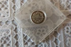 1930 Canada 10 Cents coin. SILVER
