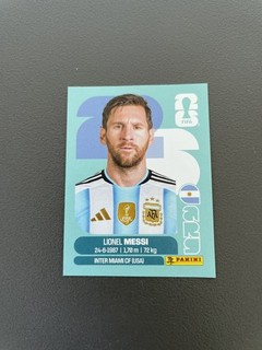 Lionel Messi WM 2026 Panini Sticker Argentinien