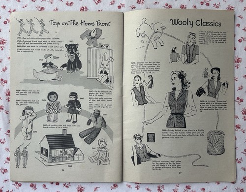 Vintage 1944 Anne Calbot’s Album Mail Order Catalog Designs Pattern Booklet - Picture 14 of 15