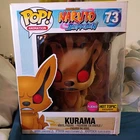 Funko Pop! Naruto Shippuden - Kurama (Flocked) #73  Hot Topic Exclusive