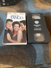 THREE TO TANGO Warner Screening Copy VHS No B...