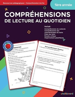 Demetra Turnbull Canadian French Daily Reading Comprehension Grade 1 (Paperback)