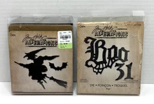 SIZZIX Tim Holtz Bewitching Hour 657005 & Gothic Boo 657455--Pre Owned